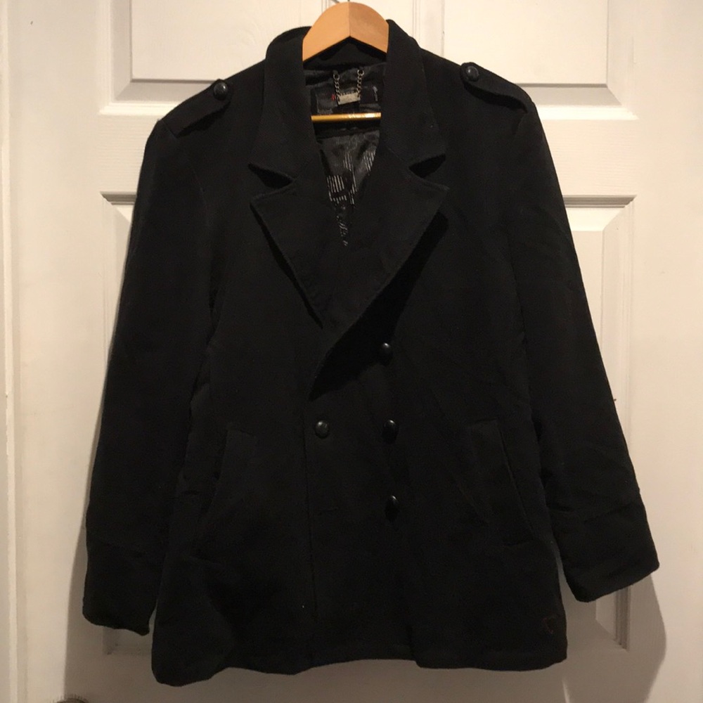 Guess black coat